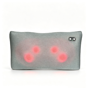 Hot <strong>Sale</strong> Shiatsu Massage Pillow Wireless Hot Compress Neck Kneading Heat for Body Waist Foot Application - Product Image 3