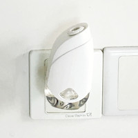 Diffuseur d'air électrique mural avec prise, en plastique, 30 ml, blanc, pour la maison