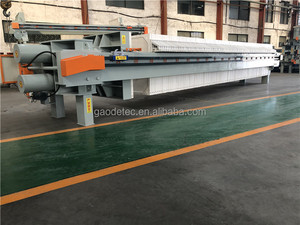 Автоматическая гидравлическая камера диафрагменный пресс фильтр глиняного фильтра пресс машина цена - Product Image 6