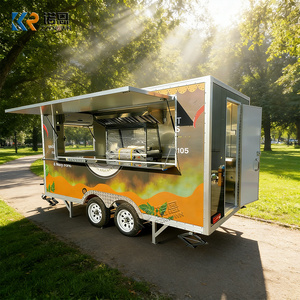 Rimorchio Cucina Mobile Quadrato Omologato DOT CE con Attrezzatura Completa per Hot Dog e Pizza, Ideale per il Mercato USA - Product Image 5