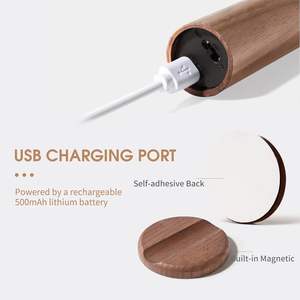 Lámpara LED de Noche Magnética para Cocina, Armario, Escalera, Dormitorio, Lámpara de Pared, Lámpara de Mesa, Iluminación para Cabecera - Product Image 4