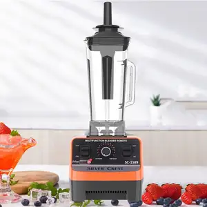 baby 8000w cups fruit vegetable power maker 2 in 1 strong crest silver double color box, blender for food/