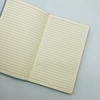 Cahiers de planificateur en PU a5 à couverture souple pour étudiants avec porte-stylo personnalisé sur les fournitures de bureau de la colonne vertébrale