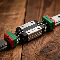Riel de guía lineal de bola microminiatura MGW de alta rigidez para semiconductores/equipos médicos con rodamientos de precisión