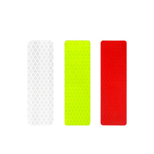 Reflective Stickers 8x3 Cm Adhesive Plastic Safety Warning Strips For Cars Bicycles Electric Vehicles - Product Image 5
