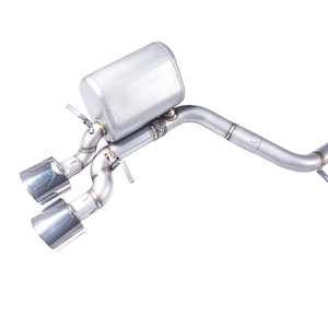 Système d'échappement Catback de haute qualité pour <span class=keywords><strong>Mercedes</strong></span>-Benz Classe C 2008-2014 C180 C200 W204 2.0T, avec quatre sorties d'échappement assorties, effet <span class=keywords><strong>C63</strong></span> - Product Image 5