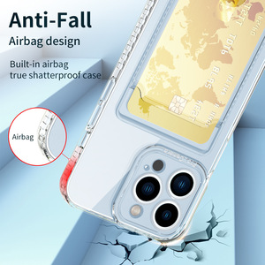 Funda Transparente Anti-Amarillamiento de TPU para Mujer, para Redmi Note 13 <span class=keywords><strong>Pro</strong></span> 5G 14C/14Pro Plus y Turbo 4 <span class=keywords><strong>Pro</strong></span>, con Tarjetero, Zituo - Product Image 2