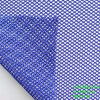 Tissu en maille hexagonale respirante de conception professionnelle, 100% polyester, pour rideaux, textiles de maison, accessoires de voiture