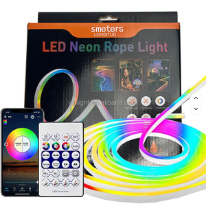 Smarte APP-Steuerung RGBIC <span class=keywords><strong>LED</strong></span> Neon-Lichtstreifen 5V USB IP67 Wasserdicht Komplettset für Gaming-Räume & Neonschilder - Product Image 3