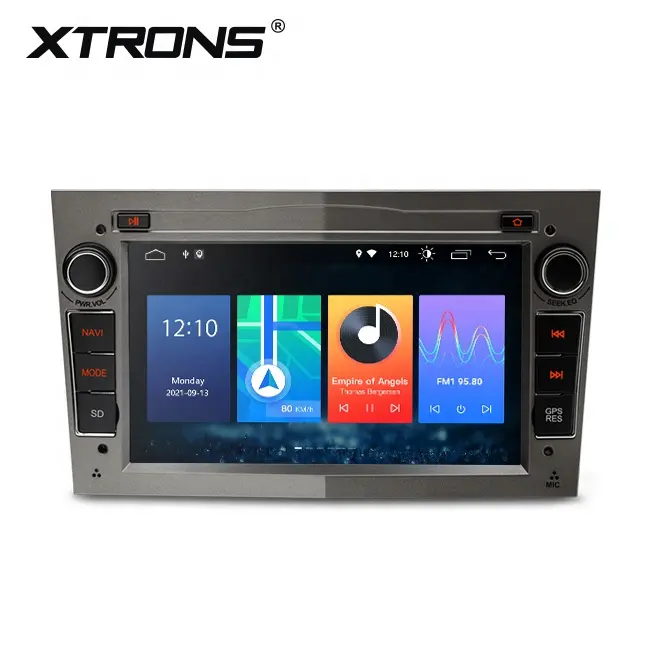 XTRONS 2 din android 10.0 Quad-Core-Autoradio für Opel Astra H Vivaro mit DSP USB SD WLAN 4G, LCD-Bildschirm Autoradio