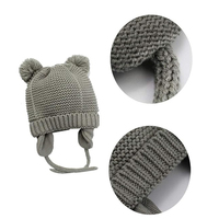 Bonnets personnalisés en acrylique avec personnage pour adultes unisexes, circonférence de tête 56-58 cm, marque YESCAP, bonnet chaud d'hiver