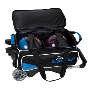 brunswick Stylish Bowling <b>Rolling</b> <b>Bag</b> Bowling <b>Bag</b> with Dedicated Shoe Space Multipurpose Bowling Trolley <b>Bag</b> - Product Image 4