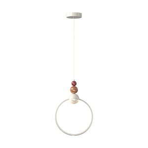 Lampe suspendue en aluminium et fer à blocs de couleur, lumière chaude 3500K, hauteur fixe, pour chambre, chambre d'enfant, café, décoration intérieure, <span class=keywords><strong>luminaire</strong></span> CE, garantie 2 ans - Product Image 6