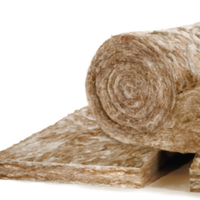 Rouleau d'isolation en laine minérale de verre/Earthwool