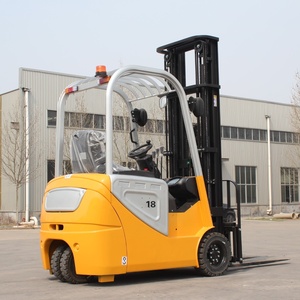 Chariot élévateur électrique à trois roues de 1,8 tonne à moteur AC à économie d'énergie pour le <span class=keywords><strong>service</strong></span> de manutention de marchandises en vente au détail avec certification CE - Product Image 4