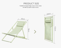 Chaise longue ajustable et pliable pour l'extérieur, design moderne, pour la piscine, la plage, le balcon, le parc et le salon