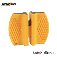 Portable Mini wo-stage Camping Pocket Cuisine Outils Accessoires Creative papillon Type Deux étages Camping Pocket Knife Sharpener