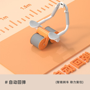 Rueda Abdominal con Rebote Automático, 2 kg, Material PP, Equipo de Fitness para Entrenamiento Abdominal en Casa - Product Image 1