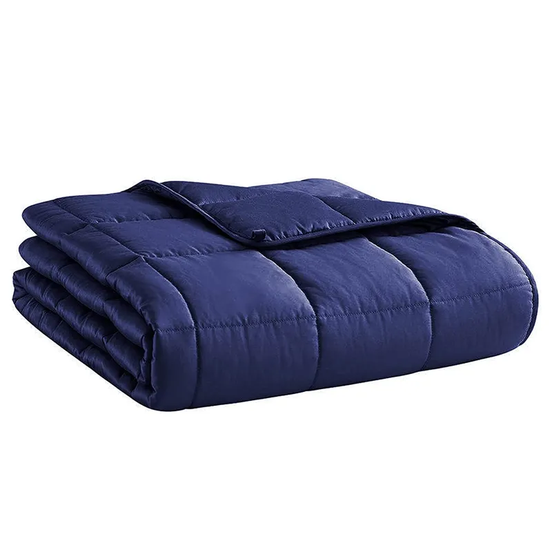 High Quality 7 Layers 100% Cotton Queen Size King Size Weighted Blanket Adult