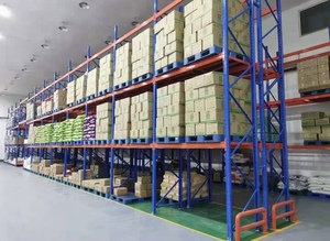 Durable Foldable Industrial Cantilever <b>Racking</b> <b>System</b> Powder Coated Steel Corrosion Protection Storage Racks for Industrial - Product Image 2