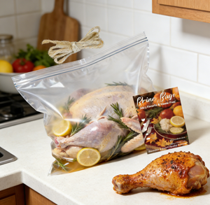 ถุงแช่เนื้อไก่งวงแบบใส ถุงสุญญากาศสำหรับเนื้อปรุงสุก ปลาปรุงสุก <span class=keywords><strong>ไข่</strong></span>ดอง ใช้ตรวจสอบกระบวนการแช่ - Product Image 4
