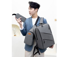 Offre spéciale Sac à dos 3 en 1 pour voyage école Sac à dos pour ordinateur portable Ensemble pour hommes et femmes
