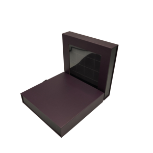 Boîtes cadeaux en papier artistique en forme de <span class=keywords><strong>livre</strong></span> avec fermeture magnétique écologique, logo personnalisé de luxe, estampage à chaud - Product Image 3