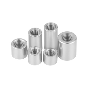 Écrous de raccordement ronds en acier inoxydable 201 304, écrous d'extension cylindriques épaissis à souder M4-M10 pour la fabrication métallique - Product Image 3