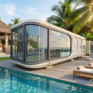 Capsula Spaziale in Alluminio e Acciaio Stile <span class=keywords><strong>Moderno</strong></span> con Ampio Spazio e Multifunzione per Hotel, Appartamenti e Case Vacanza in Vendita - Product Image 3