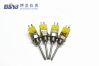 K Type Armored Thermocouple 1200-1260℃ OEM Custom Length China Factory Direct