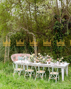 Silla Infantil de Ratán Hecha a Mano Estilo Vintage para Fiestas de Cumpleaños, Asientos Bohemios para Bebés y Eventos 2026 - Product Image 5
