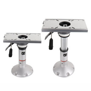Pedestal de aluminio de asiento de barco ajustable de aleación marina de alta calidad con pedestal de asiento de silla de barco de aleación de aluminio deslizante - Product Image 1