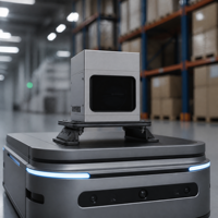Capteur LiDAR 3D de qualité industrielle Livox AIVA2, scanner laser 1535nm 80 FOV pour navigation de robots AGV/AMR, montage intégré, détection d'obstacles