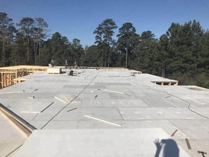 Pannello per pavimenti ad alta resistenza a prova di fuoco bordo <span class=keywords><strong>T</strong></span> & <span class=keywords><strong>G</strong></span> bordo MgO sottopavimento - Product Image 4