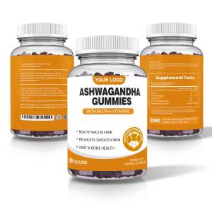 Aceite De Semilla Negra orgánica de musgo de mar de fábrica 3000mg 2000mg Extracto de Ashwagandha Raíz de Maca Ashwagandha Gummy - Product Image 1