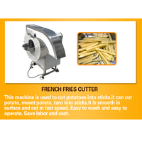 Volautomatische Frozen Frietproductielijn Aardappelchip Complete Productielijnapparatuur