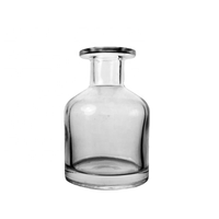 Verre diffuseur d'arôme en verre bouteille avec bâtons désodorisant parfum en verre