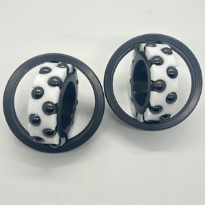 Roulements à billes à contact angulaire à double rangée auto-alignants Modèle 1200 avec cage en céramique PEEK PTFE Précision P5 - Product Image 4