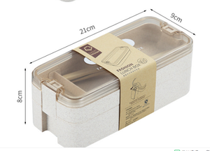 800ML Contenitore di Alimento Commercio All'ingrosso di Rettangolo di Plastica Bento <span class=keywords><strong>Box</strong></span> Coreano <span class=keywords><strong>2</strong></span> Strati Scatola di Pranzo Per I Bambini - Product Image 5