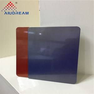 แผ่นอลูมิเนียมคอมโพสิต Alucobond สำหรับภายนอกอาคาร สีเทอร์ราคอตต้า ขัดเงา ลายหิน สำหรับบุผนัง ประตู  ต้านเชื้อแบคทีเรีย คุณภาพสูง - Product Image 2