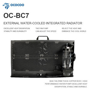 OC-BC7-27mm di rame Hydro sistema di raffreddamento ad acqua liquido CPU radiatore <span class=keywords><strong>dissipatore</strong></span> di calore <span class=keywords><strong>per</strong></span> Computer <span class=keywords><strong>portatile</strong></span> macchina di raffreddamento ad acqua - Product Image 3