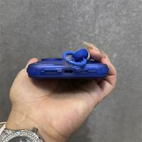 Coque mate givrée 3 en 1 pour iPhone 15 14 13 Pro Max 15 14 Plus avec anneau magnétique intégré, bords ondulés, protection de l'objectif surélevée, fine et précise