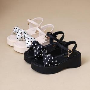 Nouvelles sandales d'été à petit talon compensé pour femme, style français, élégantes et confortables - Product Image 3