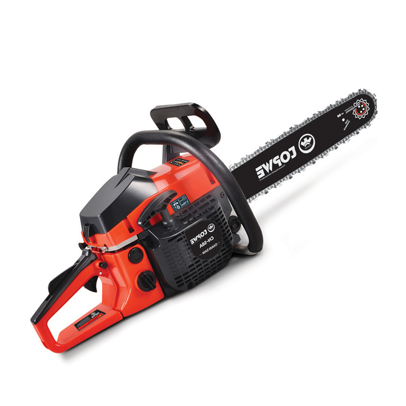 CE сертификация наборы садовых инструментов бензиновый 2-х тактный двигатель 58cc аккумуляторная цепная пила