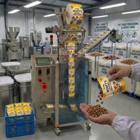 Machine d'emballage automatique de sel et de sucre, machine de remplissage et de scellage de sachets de granulés, machine VFFS en acier de qualité alimentaire