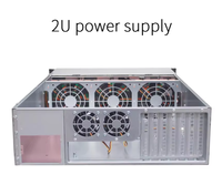 Boîtier de serveur rackable ATX 3U avec 16 baies hot-swap, boîtier PC industriel, 3 ventilateurs 12038, fenêtre latérale