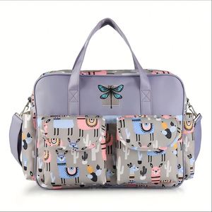 Bolsa de Pañales de Gran Capacidad, Bolso de Mano para Maternidad, Bolsa de Cambio para Mamá, para Carrito de Bebé - Product Image 5