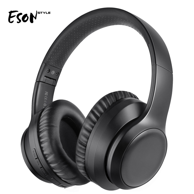 Eson Style Wireless Gaming Over-Ear for Headphones with Active Noise Cancelling IPX-4 Waterproof & 16 Hours Playtime