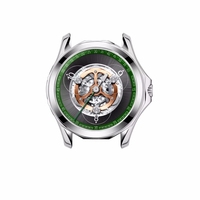Jam Tangan Pria Desain Baru Mewah, Tali Kulit, Tahan Air, Mesin Otomatis Miyota, Baja Anti Karat, MOQ Rendah dari Pabrik