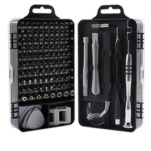 115 In 1 Chrome Vanadium Steel Screwdriver Set Magnetic Metric Mobile Phone Repair Tools With Case - Product Image 1
